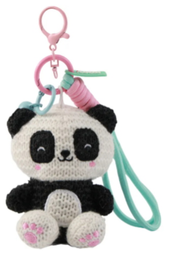 PORTACHIAVI CROCHET PANDASTIC XL3454
