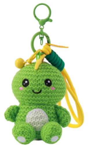 PORTACHIAVI CROCHET HELLO DINOSAURO XL3454