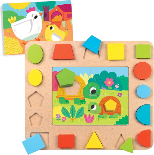 IL GIOCAFORME IN LEGNO PANNELLI MONTESSORIANI