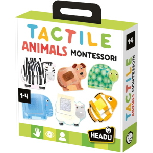 ANIMALI TATTILI MONTESSORI COMPONI TOCCA E IMPARA