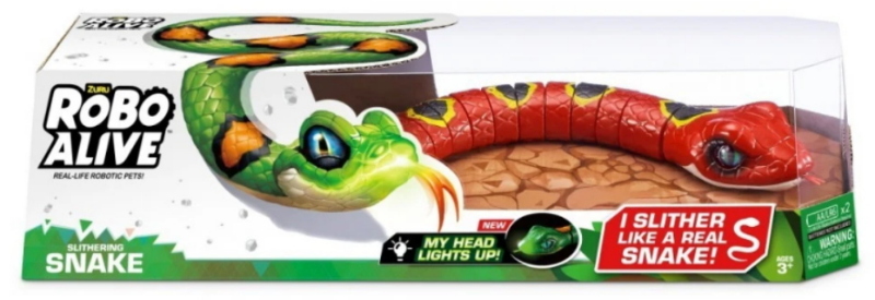 ROBO ALIVE LUCERTOLA / SERPENTE ROBOTIC ASSORTITI
