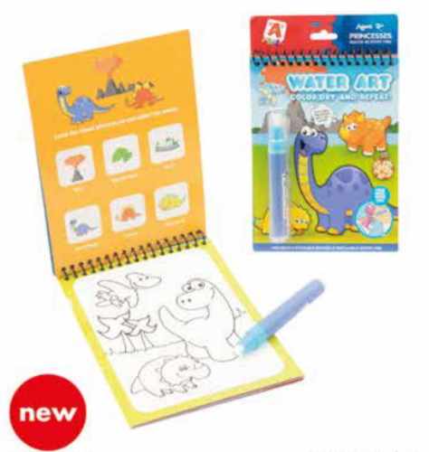 A DI ARTE - MAGIC WATER BOOK DINO