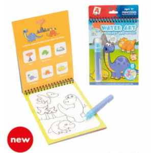 A DI ARTE - MAGIC WATER BOOK DINO