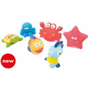 GIO' BABY - ANIMALI ACQUATICI PER IL BAGNETTO