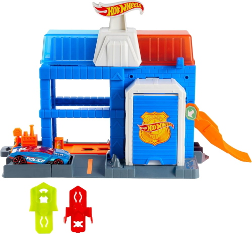 HOT WHEELS - CITY PLAYSET POSTA E POLIZIA