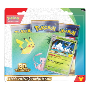CARTE POKEMON 30° ANNIVERSARIO COLLEZIONE CON ADESIVI EXEGGUTOR DI ALOLA (16 SETTEMBRE 2026)