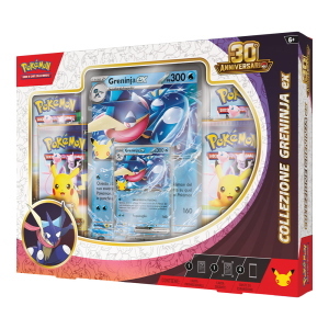 CARTE POKEMON 30° ANNIVERSARIO COLLEZIONE GRENINJA-EX (16 SETTEMBRE 2026)