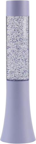 LAMPADA GLITTER FLARED LILLA PASTELLO