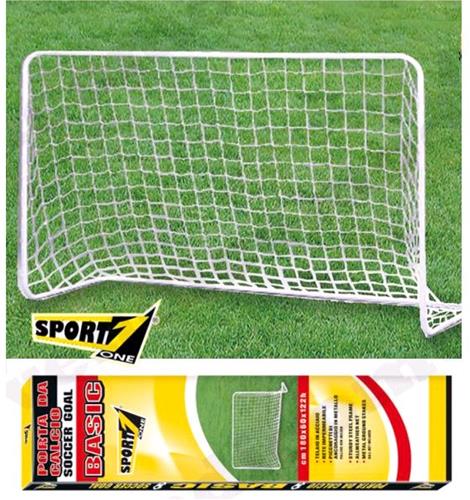 PORTA DA CALCIO BASIC IN METALLO CM 180X60X120H