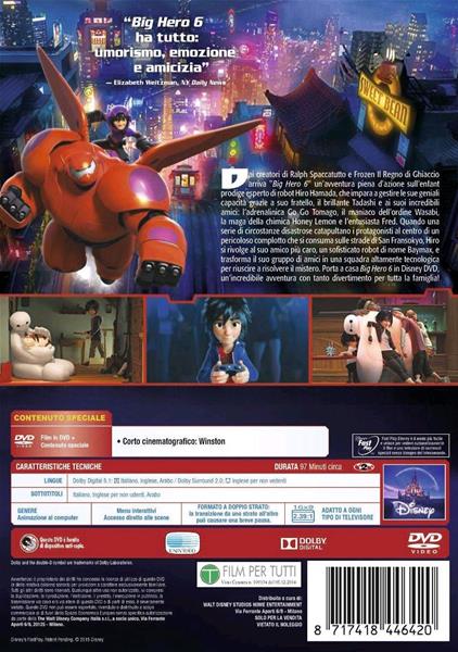 DVD BIG HERO 6