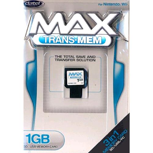 Prodotto GACC1801 WII MEMORY CARD 1GB SD/USBDATEL _MARCHE V.