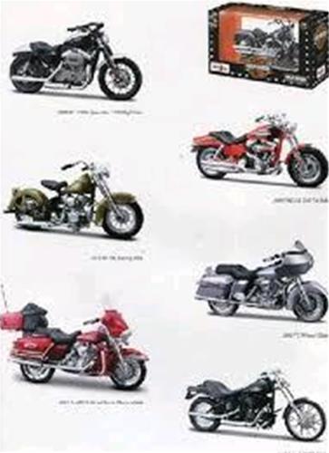 MOTO HARLEY DAVIDSON 1:12 ASS