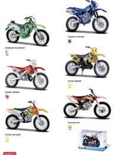 MOTO CROSS 1:18