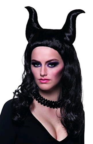 PARRUCCA DEMONIA MALEFICIENT MALEFICA