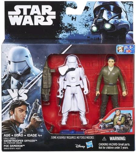 STAR WARS ROGUE ONE PERSONAGGIO SNOWTROOPER OFFICER POE DAMERON
