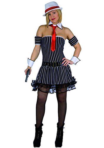 COSTUME GANGSTER LADY MAFIOSA MIS S