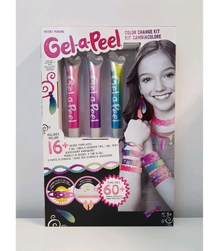 GEL A PEEL - KIT 3 COLORI CON ASS.2 ESC GIOCHERIA