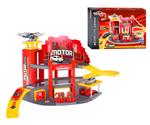 CREATIX PLAYSET MOTOR CITY GARAGE CON 1 AUTO