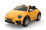 AUTO VOLKSWAGEN THE BEETLE 12V GIALLO