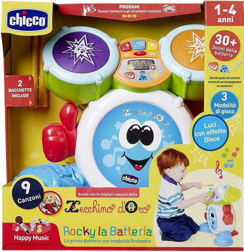CHICCO ROCKY LA BATTERIA ZECCHINO D'ORO