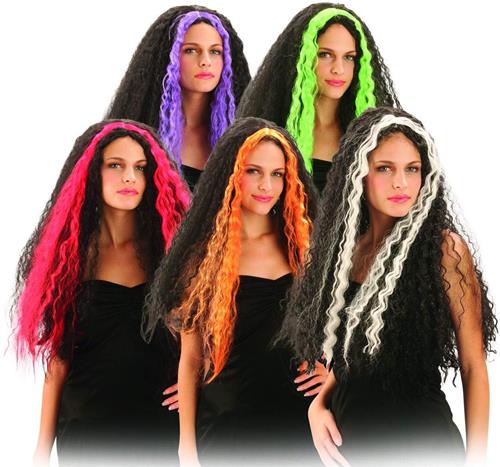 PARRUCCA MORTISIA LUSSO COLORI ASSORTITI