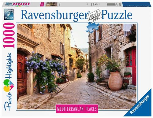 PUZZLE 1000 PZ HIGHLIGHTS MEDITERRANEAN FRANCE FRANCIA MEDITERRANEO