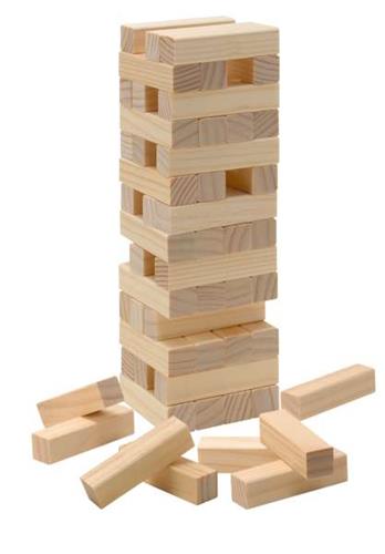 GIOCA E RIGIOCA - TREMA LA TORRE IN LEGNO