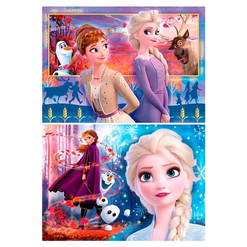 PUZZLE 2X60 SUPER COLOR FROZEN 2 PROMO