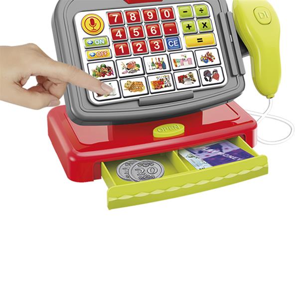 GIOCHI DI CASA - REGISTRATORE DI CASSA TOUCH SCREEN SUPERMARKET