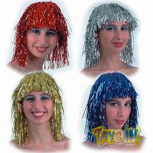 PARRUCCA METALLIZZATA COLORI ASSORTITA