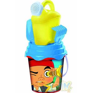 SET MARE CON SECCHIELLO E ACCESSORI IN RETINA JAKE E I PIRATI