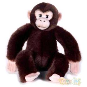 PELUCHE SCIMPANZE BABY CM 26