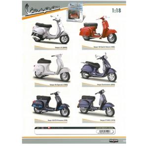 VESPA 1:18 ASST.