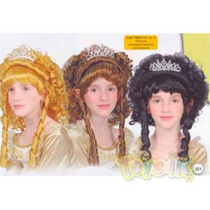 PARRUCCA PRINCIPESSA BAMBINA ASSORTITA