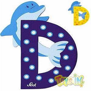 SEVI LETTERA D ANIMALI DELFINO