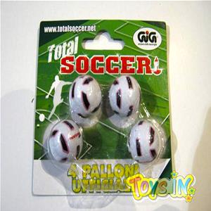 TOTAL SOCCER BLISTER 4 PALLONI CALCETTO