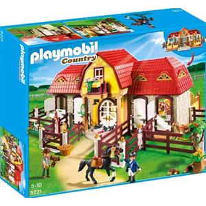 PLAYMOBIL COUNTRY GRANDE MANEGGIO CON RECINTO
