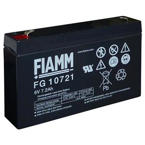 BATTERIA 6V 7.2 AH FIAMM AL PIOMBO