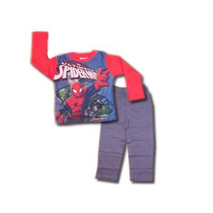 SPIDERMAN PIGIAMA BAMBINO 100% COTONE MIS. 6 ANNI
