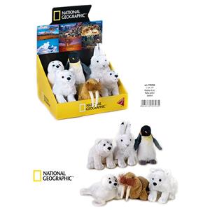 PELUCHE BABY POLARI ORSO POLARE CM 17 NATIONAL GEOGRAPHIC