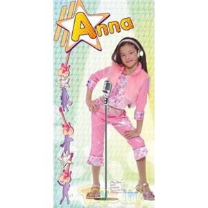 COSTUME ANNA ROCK POP STAR MIS. 6-8 ANNI