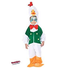 COSTUME PELUCHE GALLETTO GALLO MIS 2 ANNI