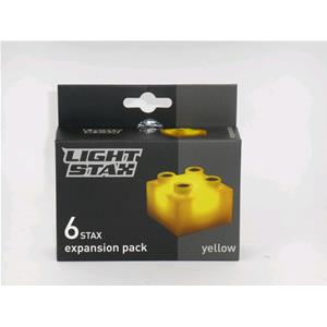 MATTONCINI LED SET ESTENSIONE DA 6 LIGHT STAX GIALLO