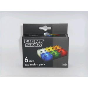 MATTONCINI LED SET ESTENSIONE DA 6 LIGHT STAX (1 PER COLORE)