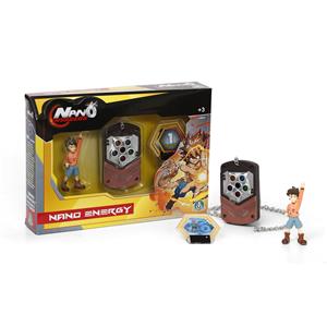 NANO INVADERS MEDAGLIONE CON PERSONAGGIO CM 5 E 1 TOKEN