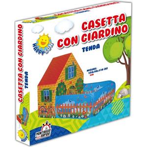 CASETTA CON GIARDINO TENDA DA GIOCO