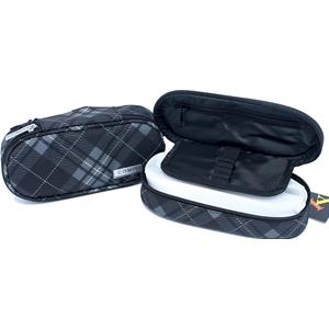 ASTUCCIO OVALE ORGANIZZATO TARTAN