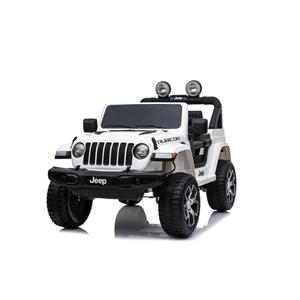 AUTO ELETTRICA JEEP WRANGLER RUBICON 12V 2 POSTI BIANCA MP3 5606 GVC-5749