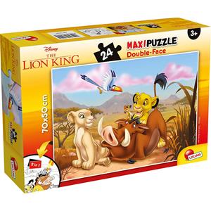 PUZZLE SUPERMAXI 24 PZ RE LEONE