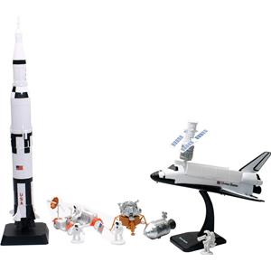 AVVENTURE NELLO SPAZIO 1:48 SHUTTLE E RAZZO SPAZIALE